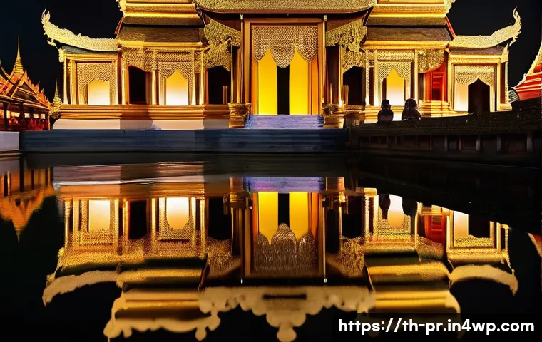 장소 특정적 예술의 정체성과 변화 - **Prompt:** A breathtaking site-specific art installation featuring dynamic projection mapping on th...